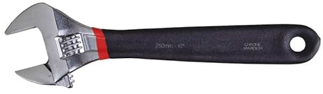 Wurth Chiave regolabile rivestita 200 mm/12, manico in PVC espanso per una migliore presa e protezione dal freddo