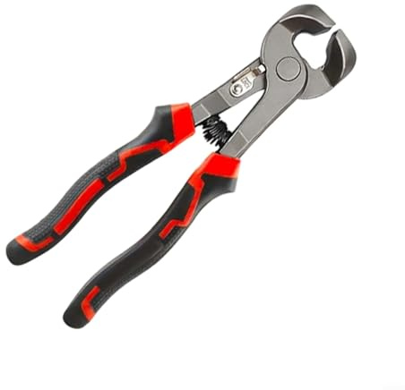 BlesConi Kneifzange für Fliesen und Mosaik, ergonomischer Softgrip-Griff, 8 Zoll, hochfester Stahl mit Hartmetallschneidrad, Sicherheitsverriegelung, Federmechanismus(Heavy duty pliers)