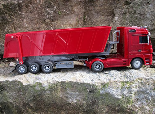 Siva RC LKW Mercedes-Benz ACTROS mit Kipper Länge 49cm FerngestDHert 40MHz 50081