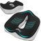 Feagar Cuscino per Sedile Memory Foam, Cuscini Seduta per Auto, Ufficio, Sedia da Gioco, Cuscino Ortopedico Coccige, Fodera Lavabile,Cuscino per Sedie