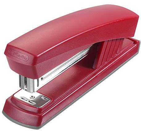 Herlitz Stapler 24/6, Metall, Klassisch, Rot