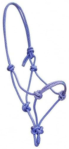 York Siena Knot Halter (Full, Blue)