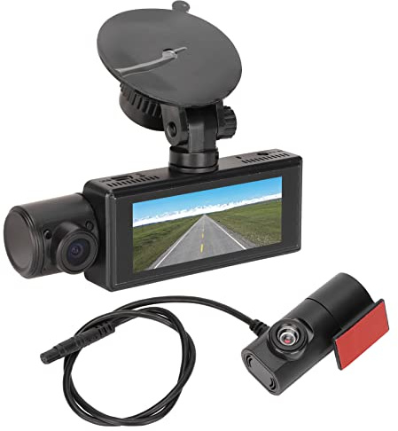 Dash Cam 3 canali 1080P Videoregistratore per veicoli Monitoraggio GPS Monitoraggio del parcheggio per veicoli in auto