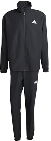 adidas Homme 3 Stripes Woven Track Suit, black, XL