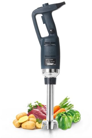 Commercial Immersion Blender,Heavy Duty Hand Mixer,Variable Speed Kitchen Stick Mixer with 304 Stainless Steel Blade, Multi-Purpose Portable Mixer,Hand Blender,for Soup,Smoothie, Puree ( Size : 350W )