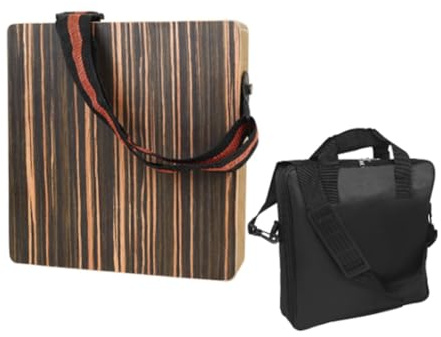 Rordigo Tragbares Cajon-Box-Trommelset mit Reisetasche für Erwachsene, Anfänger-Trommelset
