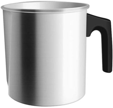 CYPOSLDN Stainless Steel Wax Melting Pot Top Grade Candle Making Pitcher, Candle Making Pouring Pot, 1.2L Double Boiler Wax Melting Pot, for Candle DIY