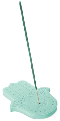 Molde para Porta Incienso Hamsa de Silicona | Fabrica Tus Decorativos Porta Inciensos Fácilmente en Casa con Resina, Cemento o Escayola