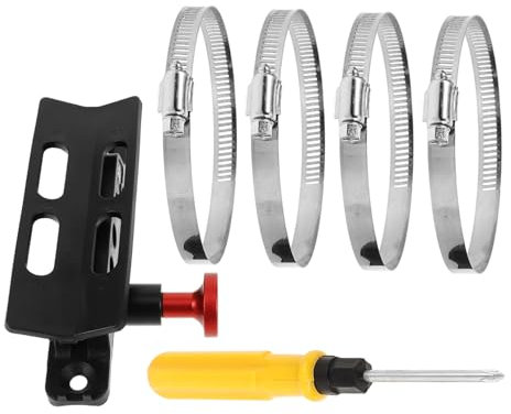 NIYANGLE Porta estintore per Auto Supporto estintore Auto Supporto Regolabile per estintore Auto Supporto estintore per Barca Supporto estintore per Auto Supporto per estintore per Auto