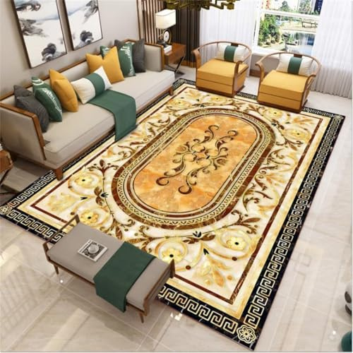 Alfombras Pie De Cama Alfombra Recibidor Alfombra de la sala de estar con forma de flor, la decoración del hogar de la sala de estar se puede personalizar, es cómoda y resistente al desgaste. Alfombra