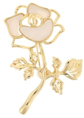 TENDYCOCO Blumen Anstecknadel Für Damen Stilvolle Brosche Aus Zinklegierung Dekorative Anstecknadel Für Anzüge Vielseitig Hochzeiten Und Partys Stilvolles Accessoire Besondere
