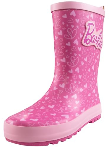 Barbie Stivali Gomma Bambina | Stivali Bambine | Stivali Pioggia Bambina | Stivali Di Gomma Bambini | Rosa 30
