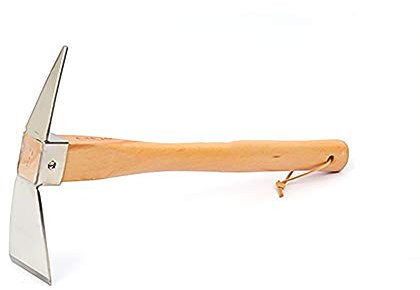 Petite houe，Garden Hoe Houe râteau cultivateur pointu à la main et motoculteur houe herse pioche pioche pioches de jardinage houes outil de désherbage de jardin, râteau(Hoe+pick)