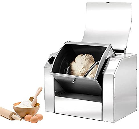 Professional Stand Mixer Commercial Dough Mixer,3 KG Kneading Flour Mixer,Electric Kitchen Food Mixer,1500W Stainless Steel Dough Mixer Machine with Timing Function,for Pasta Noodle Pizza M