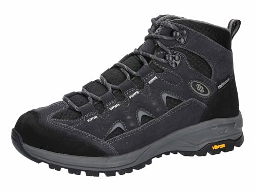 Brütting Unisex Mount Bear High Trekkingsstövlar, grå/svart, 44 EU, grå svart, 44 EU