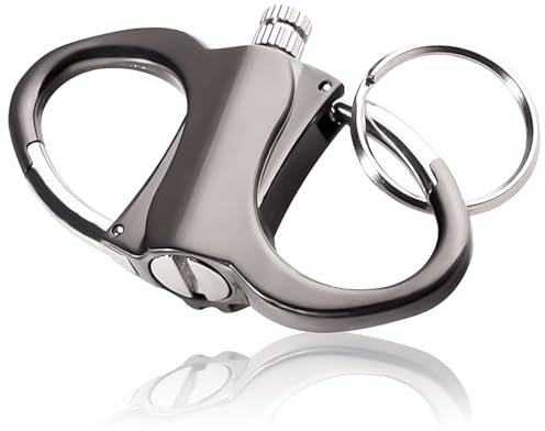 Schlüsselanhänger Feuerzeug, Ewiges Streichholz Feuerzeug, Enthält Kein Kerosin, für Camping im Freien, Grill, Küche, Geschenke für Männer