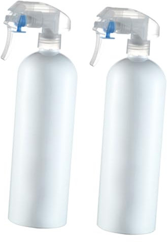 WRITWAA 2piezas Botella De Spray De Cilíndrica y Rellenable Dispensador De Agua Para Jardín y Cosméticos