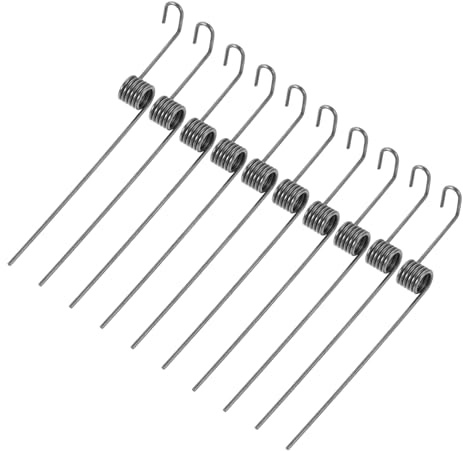 DIYEAH 5 Paires Ressorts de Semoir à Main Réglables pour Semoir à Maïs et Arachides Accessoires Agricoles Portables avec Design Bec de Canard pour Plantation Précise et Fonctionnement