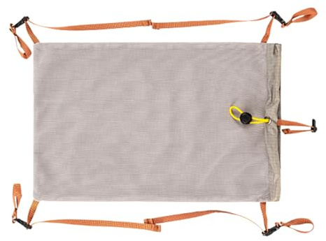 Kixolazr Accesorios para Mochilas,De Malla Ligera - de Equipo para Senderismo Portátil | Para Ropa Zapatos Botella Herramientas Senderismo Picnic Escalada Gimnasio Viaje Trekking
