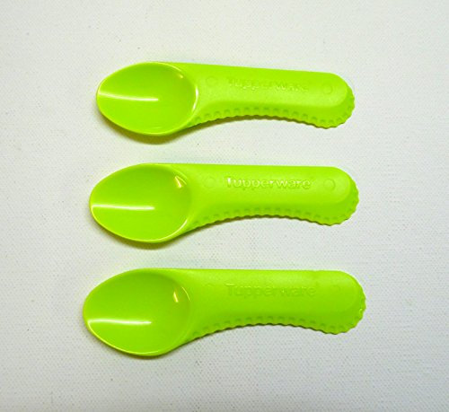 TW TUPPERWARE Küchenhelfer Löffel Kiwi-Löffel(3) grün Obst Helfer Kiwimesser