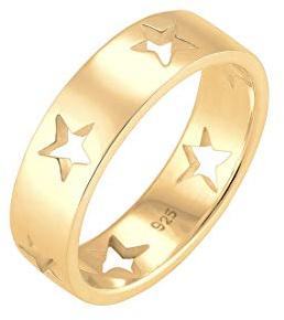 Elli Damen-Bandring 925 Sterling Silber 0604361018