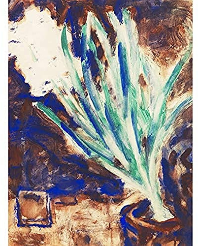 Rohlfs weiße Hyazinthen, Expressionisten-Gemälde, Kunstdruck, Leinwand, Premium-Wanddekoration, Poster
