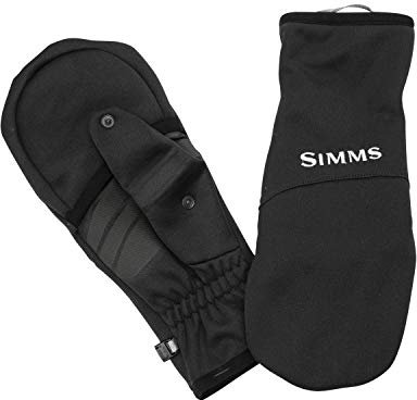 Simms Freestone Foldover Mitt Black M