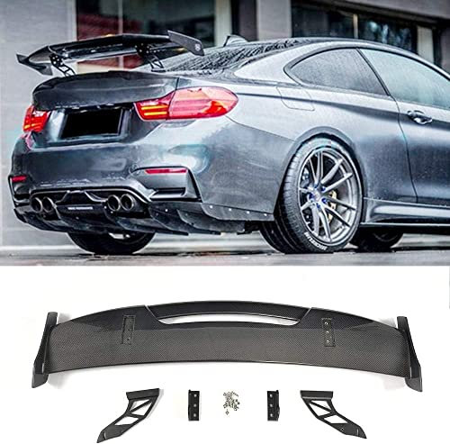 XUETAO Kohlefaser Heckspoiler Flügel passend für BMW Coupe M3 M4 M2 F30 F80 F82 E90 E46 E92 Werksverkauf CF Heckklappe Deckel Spoiler Auto Styling
