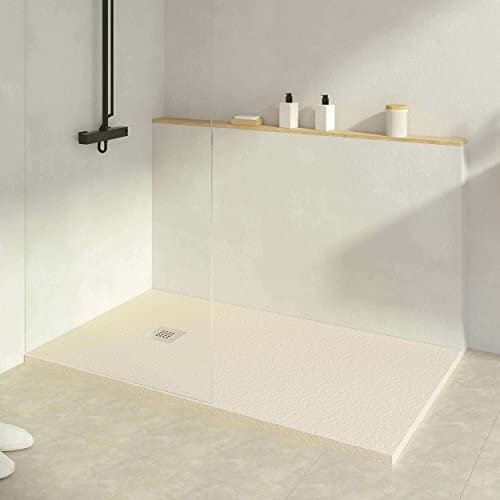 KOES - Piatto Doccia in Resina Serie INDO – 70x90 – Crema RAL 1013