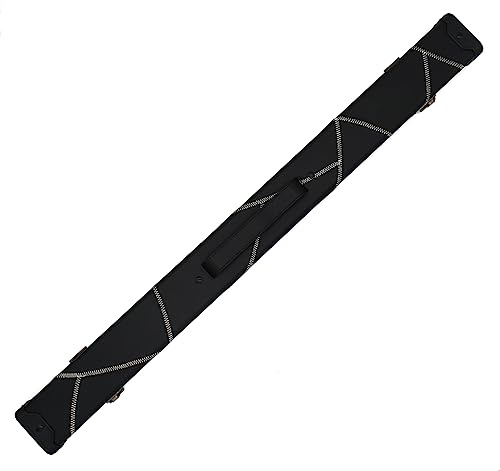 BILMAG Queuekoffer Arrow II – Billardkoffer für 1 Oberteil und 1 Unterteil, 86 cm, mit Kreidefach