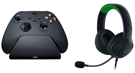 Razer Legendary Duo Bundle for Xbox: Kaira Wireless Headset and Quick Charging Stand - Controller Sold Separately