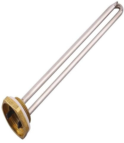nmbhus Stainless Steel 304 48V 96V Temperature Control Heating Element 250W/450W/1000W/1500W DN32 Immersion Water Heater (Size : Heater thermostat, Color : 24V_450W)