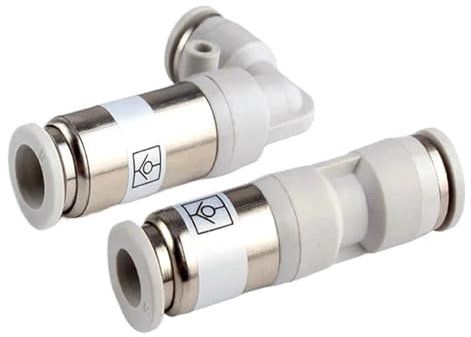 Pneumatisches Einweg-Rückschlagventil Typ Gerades Steuerrückschlagventil 4 mm 6 mm 8 mm Schlauchanschlussrohr One-Touch-Armaturen(Color:SPU-4)
