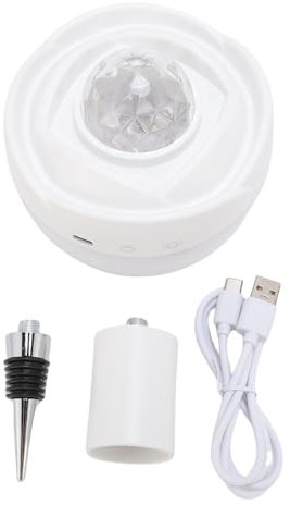Spacnana RGB -LED -Flasche Licht 3 Farbtemperatur Stiefe, Dimmbare USB -wiederaufladbare Schnurlampe -Lampen -Berührungsregelung für Bar Restaurant