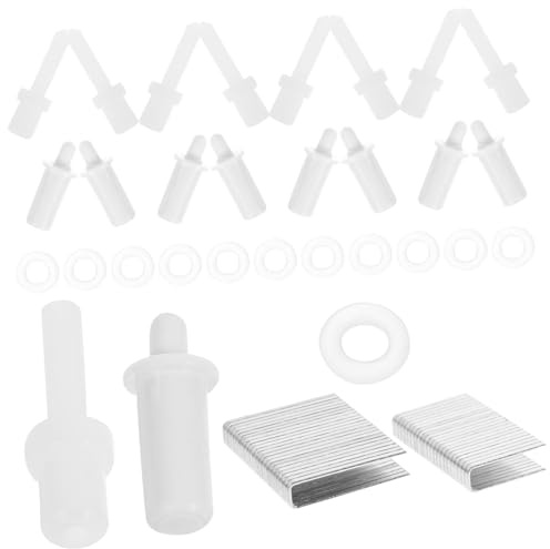 OSALADI Teiliges Shutter Reparaturset aus Robustem Kunststoff Langlebige Louvers Pins und Teleskopischer Metallstift Einfache Montage als Ersatzteile für Kunststofffenster und Rollläden