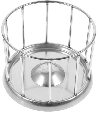 Beaupretty Cuenco para Reptiles de Acero Inoxidable 304, Comedero para Tortugas Dispensador de Alimentos, Plato Resistente para Mascotas en Terrarios