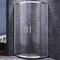 Cabina de ducha redonda ducha 90 x 90 eckeinstieg Mampara de puerta corredera de ducha Cuadrante para cuarto de baño