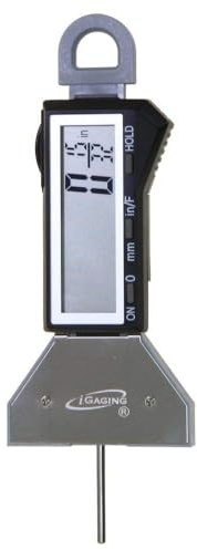 iGaging Tire Tread Depth Gauge Easy 32nd Reading Inch/Fractions/mm w/Hold Function