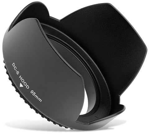 CELLONIC Gegenlichtblende kompatibel mit Ø 95mm - Filtergewinde Objektiv Sonnenblende Kamera Streulichtblende Lens Hood
