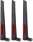3PCS Antennes WiFi Double Bande, 8dBi Haute Gain de L'Antenne, Connecteur SMA Intérieur, Amplificateur Adaptateur Modem Récepteur de Réseau pour AC68U/AC88U/AC66U
