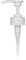 IBEX MART Dispensador de bomba Pelican de 5 litros, recipiente de 38 mm, tapón de rosca, dosis de 5 ml, ideal para desinfectante de manos, jabón, incluye tubo con cierre giratorio, color blanco