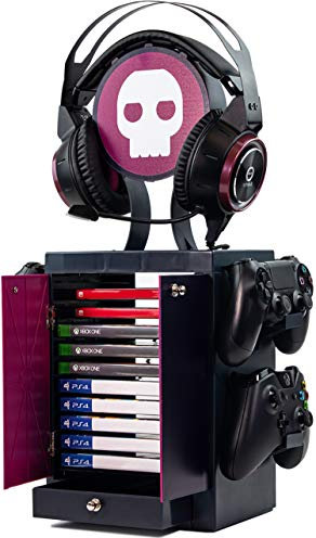 Numskull Offizieller Gaming-Ständer, Controller-Halter, Headset-Ständer für PS5, Xbox Series X S, Nintendo Switch - Offizielles Numskull-Merchandise