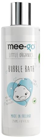 Little Organics Natural Bubble Bath for Babies & Toddlers, 250ml | Vegan Friendly, Cruelty-Free & Hypoallergenic | Gentle with Organic Ingredients | Safe for Sensitive Skin