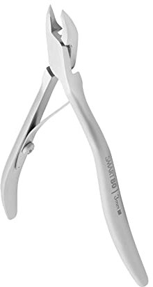 STALEKS PRO- Pinzas para cutículas para manicura y pedicura Smart 20 3mm NS-80-3