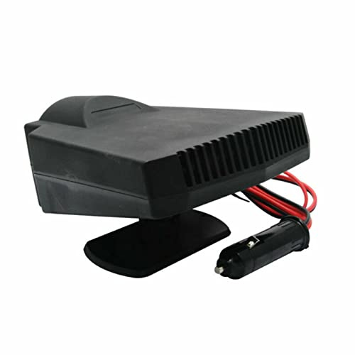 TOTMOX Riscaldamento per auto portatile, sbrinamento rapido, ventola di riscaldamento e raffreddamento rapido 2 in 1, 200W, con purificazione dell'aria, 12V che si collega all'accendisigari