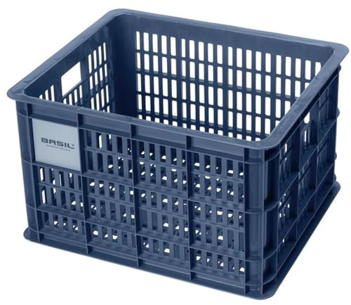 Basil B.V. Crate Fahrradkaste Grau 45.25x35x25cm