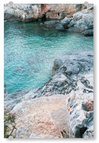 artboxONE Acrylglasbild 30x20 cm Reise/Strand und Meer Der Weg zum Ozean - Kroatien - Bild Ozean Kroatien Meer