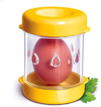 yimeizhiguang Abridor de cáscaras de huevo para huevos duros, herramienta peladora de huevos, utensilio de cocina para cocinar, preparar el desayuno, rompedor de cáscaras de huevo