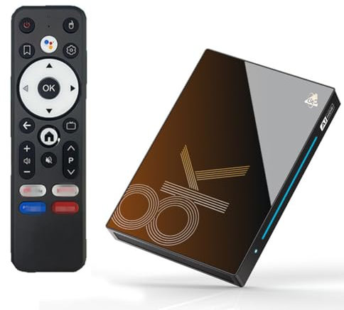 CHROX Box TV Android 14, 2025 H96 MAX M9S RK3576 Avec Processeur Cortex-A53 64 bits À Quatre Cœurs, Compatible Wi-Fi 6, 4K/8K HD, Bluetooth 5.0, Double Wi-Fi 2,4G/5G, Ethernet 100 M,4gb+32gb