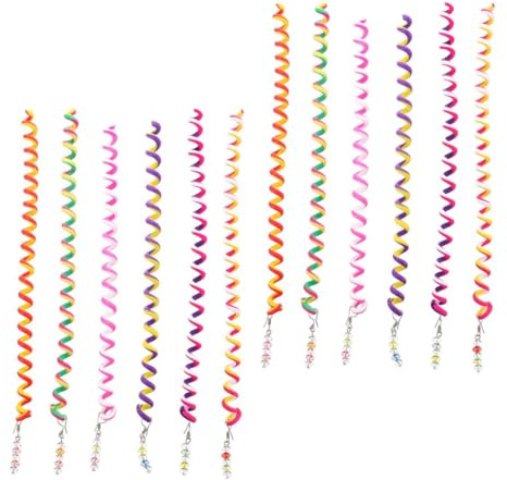 Healifty Set 12 Pezzi Fermagli per Trecce Chioma per Ragazze Strumenti per Styling Chioma a Spirale per Acconciature Fai da Te Quotidiane e Scuola di Cosmetologia